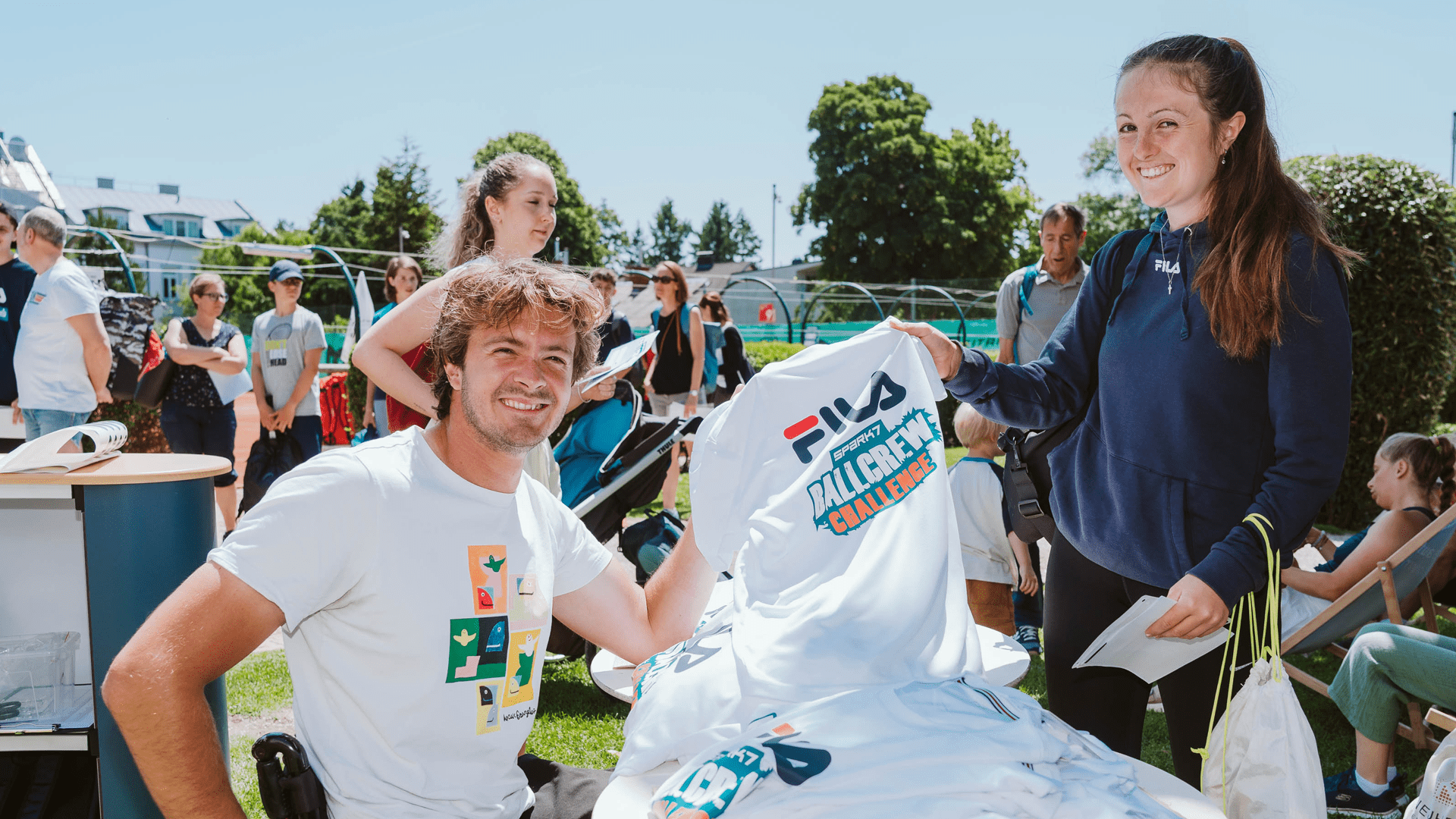ballcrew challenge shirt ausgabe