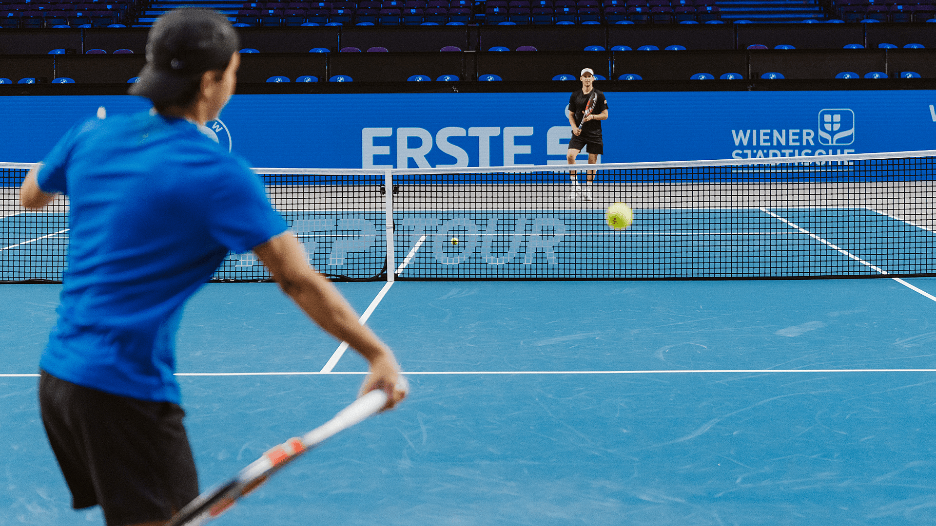 Tennis session with Dominic Thiem on Centre Court