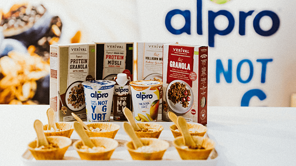 Alpro Verival Frühstück