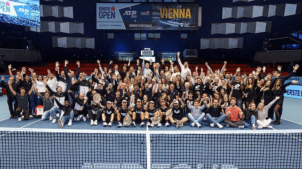 Teamfoto Erste Bank Open