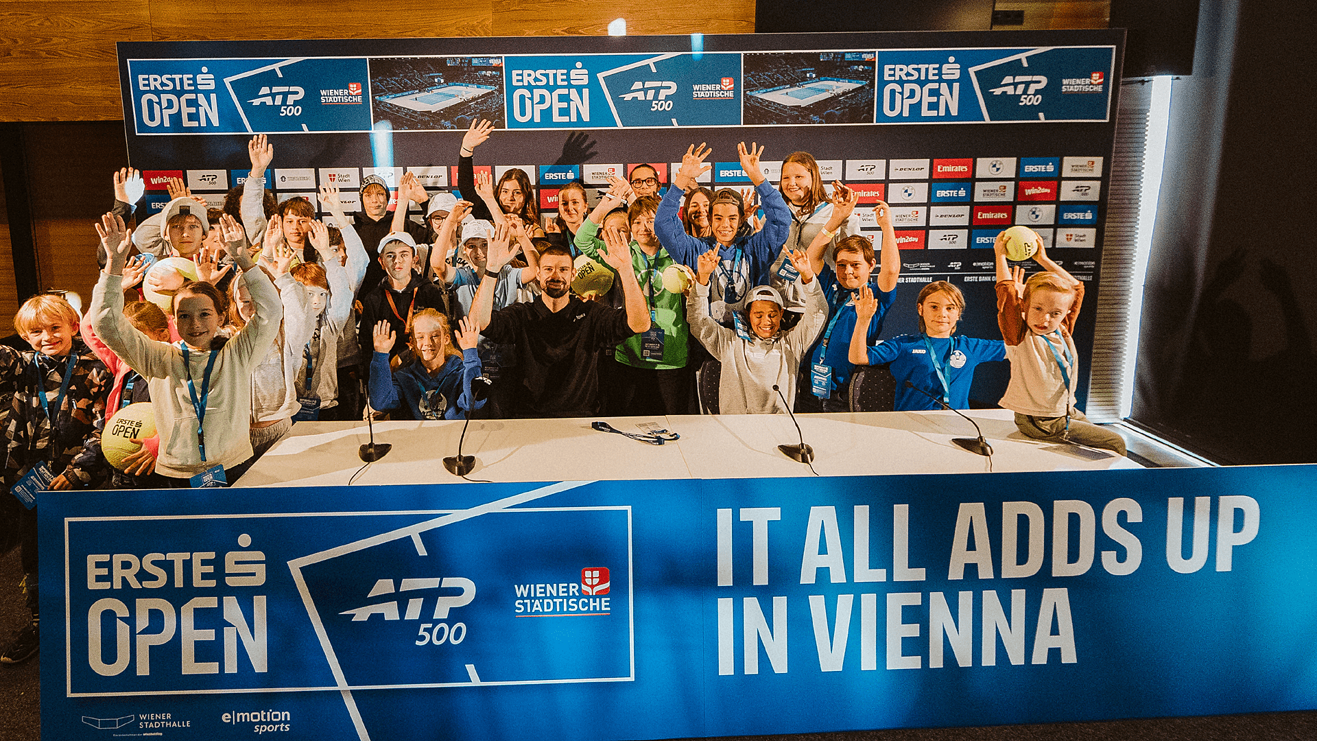 Kinder-Pressekonferenz beim spark7 Next Gen Day